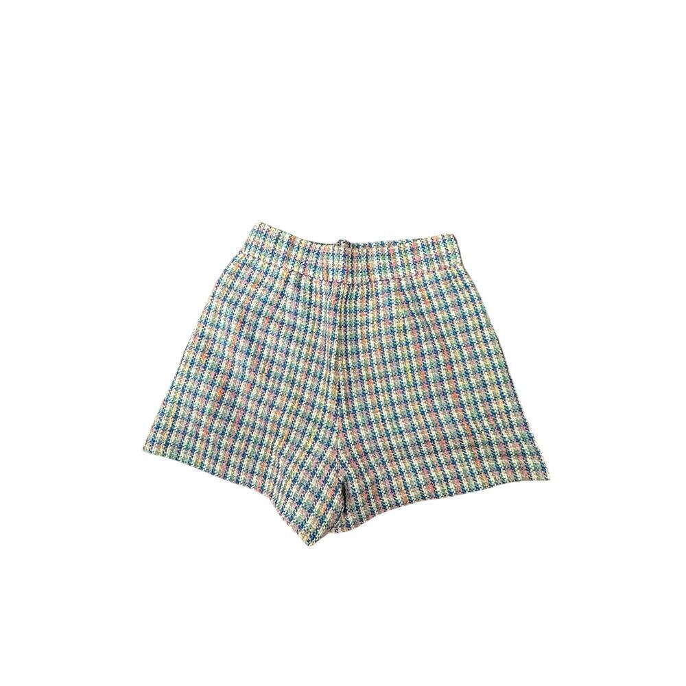 Maje Izam Tweed High Rise Shorts - Size 38 - Picture 5 of 6